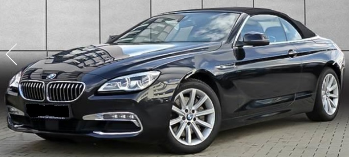 Left hand drive BMW 6 SERIES 650